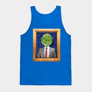 Artichoke Man in Vintage Frame Tank Top